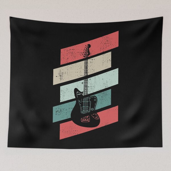Item preview, Retro Vintage Offset Style Electric Guitar designed and sold by nightsworthy.