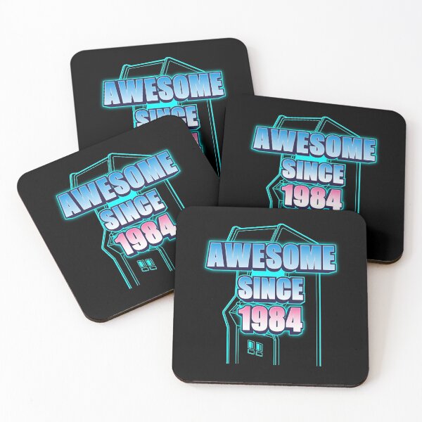 Item preview, Retro Awesome Since 1984 Arcade 80s Birthday designed and sold by wdyoungblood.