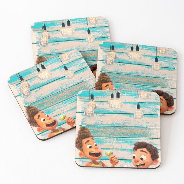 Item preview, Luca Movie Friends Ice Cream Alberto Summer At the Beach designed and sold by Curlyredflowers.