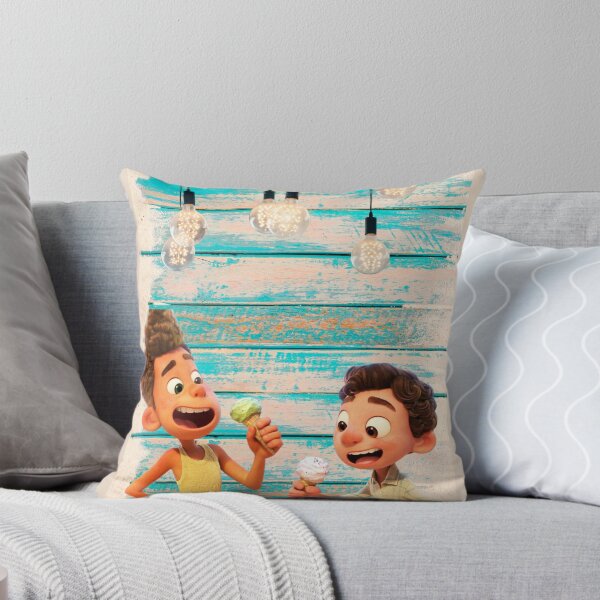 Item preview, Luca Movie Friends Ice Cream Alberto Summer At the Beach designed and sold by Curlyredflowers.
