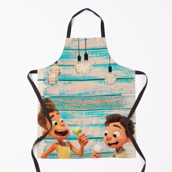 Item preview, Luca Movie Friends Ice Cream Alberto Summer At the Beach designed and sold by Curlyredflowers.