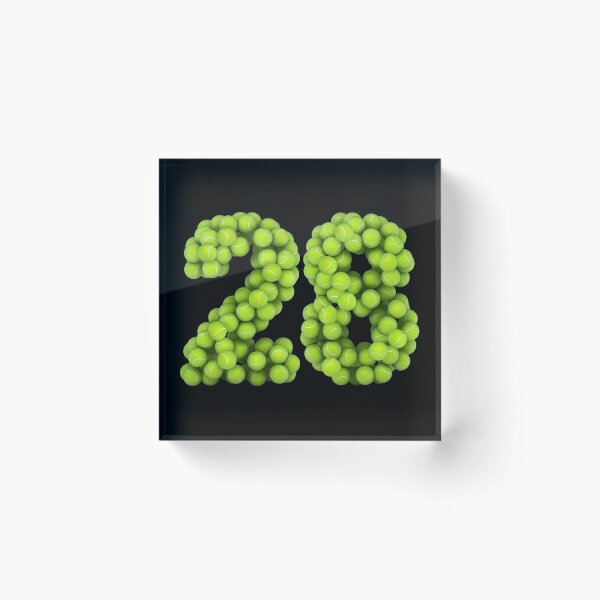 Item preview, Tennis Player Number 28 - Tennis Sports twenty-eight Game Set Match 28 designed and sold by elhefe.