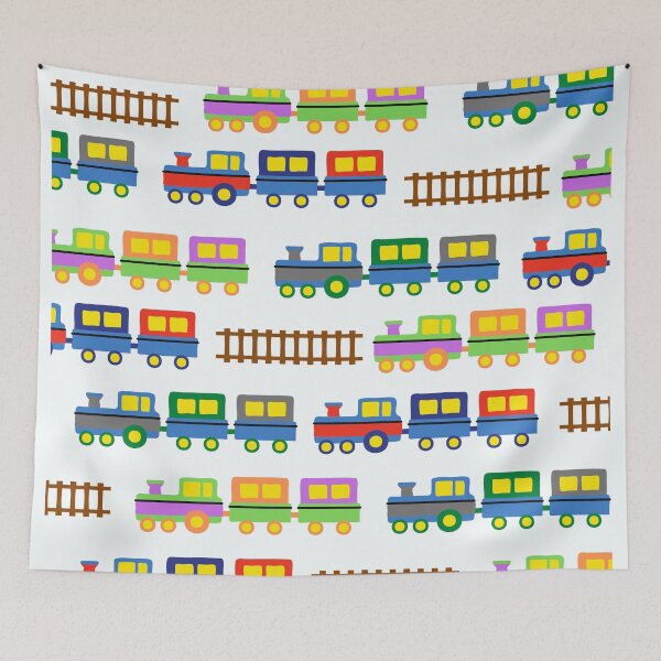 Item preview, Colorful Trains designed and sold by SB-Tees.