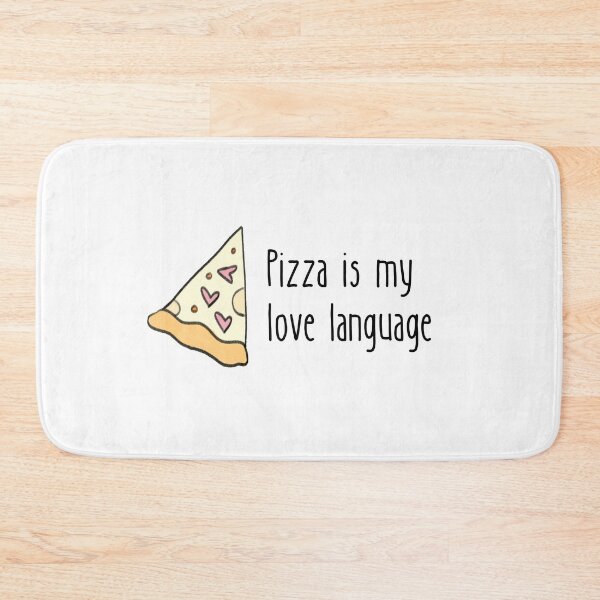 Item preview, pizza is my love language designed and sold by opalsunsetart.