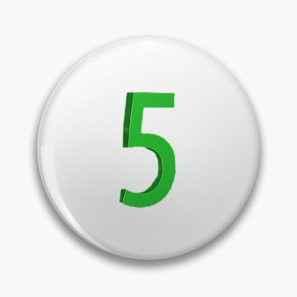 Item preview, 5, five, number 5, number five, numerals, designed and sold by Nostrathomas66.