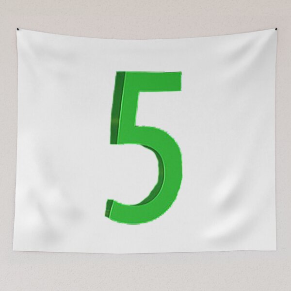 Item preview, 5, five, number 5, number five, numerals, designed and sold by Nostrathomas66.