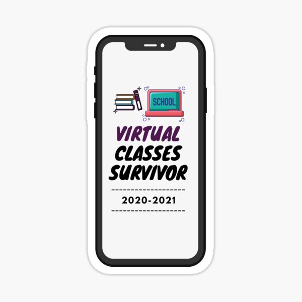 Virtual Classes Survivor-2020-2021 Sticker