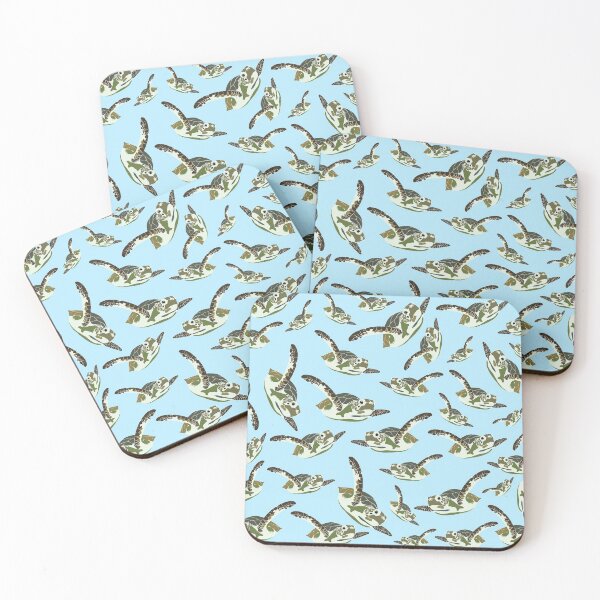 Item preview, Cute Sea Turtles Pattern designed and sold by idovedesign.