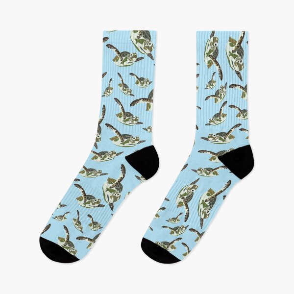 Item preview, Cute Sea Turtles Pattern designed and sold by idovedesign.