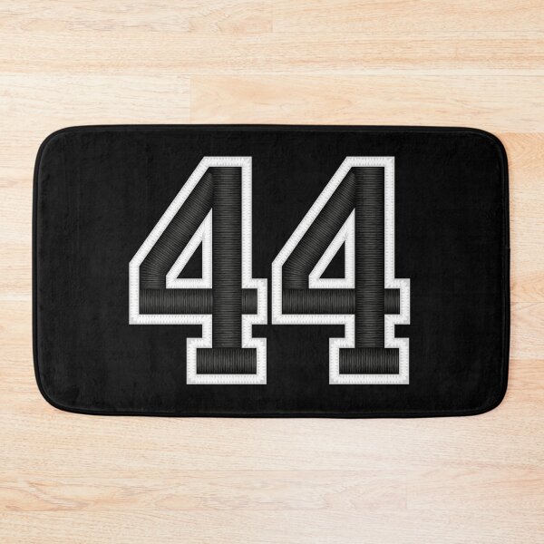 Item preview, 44 Black Jersey Sports Number forty-four Football 44 designed and sold by elhefe.