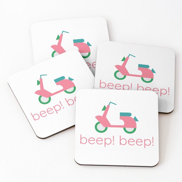 Item preview, Beep Beep Scooters - Pink designed and sold by KatieSchubert.