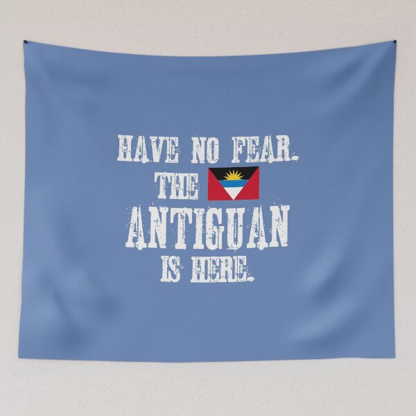 Item preview, Have no fear. The Antiguan is here. Flag of Antigua designed and sold by obedtheartist.
