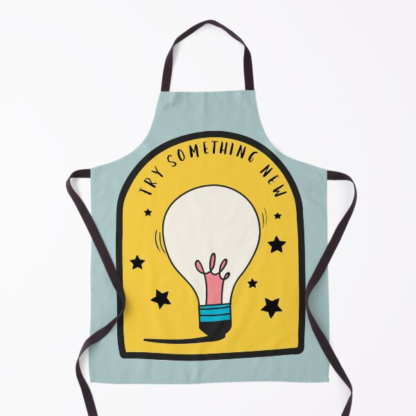 Item preview, Try Something New Quote Illustration designed and sold by Peekonet.