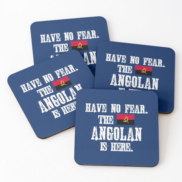 Item preview, Have no fear The Angolan is here - With the  Flag of Angola designed and sold by obedtheartist.