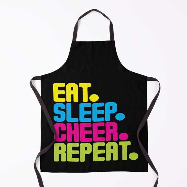 Item preview, Eat Sleep Cheer Repeat designed and sold by Symbol-as.