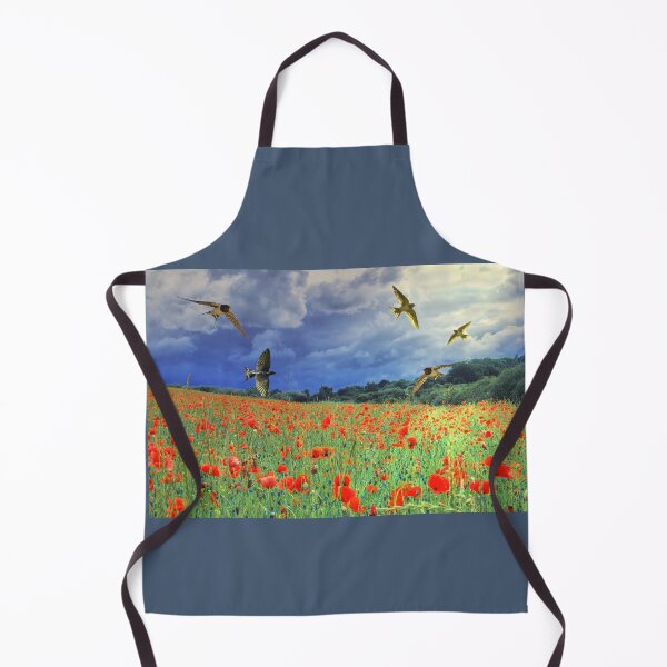 Item preview, Swallows and Poppies designed and sold by Alisonchambers2.