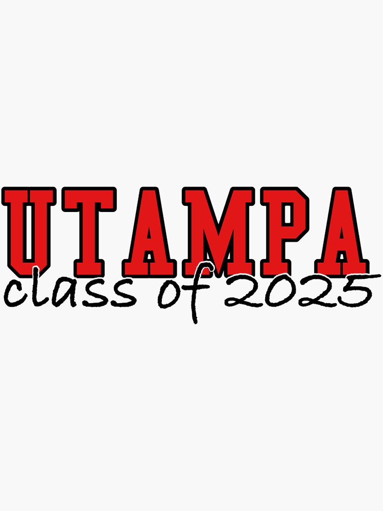 "uTampa class of 2025" Sticker for Sale by acdesigns2 Redbubble