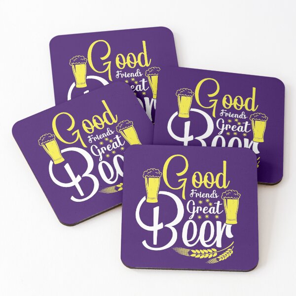 Item preview, Good Friends Great Beer designed and sold by S Cube Design.