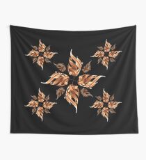 Flaming Flower: The gate of Fire (Arabic) Wall Tapestry