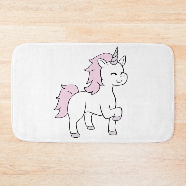 Item preview, Unicorn Chibi Cartoon Illustration - Pink: Classic Style designed and sold by HJacka.