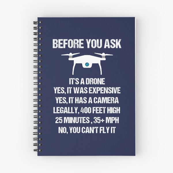 Item preview, Before You Ask, It's a Drone. Funny Drone Lover Joke designed and sold by TashaVector.