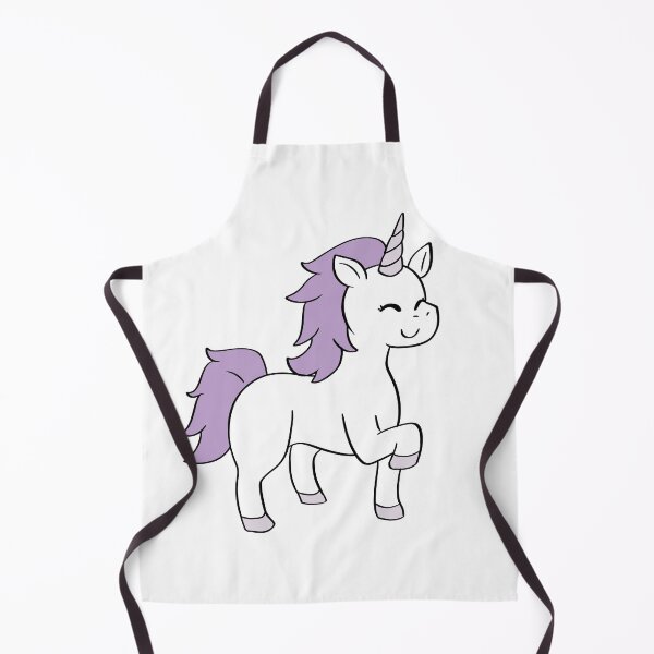 Item preview, Unicorn Chibi Cartoon Illustration - Purple: Classic Style designed and sold by HJacka.