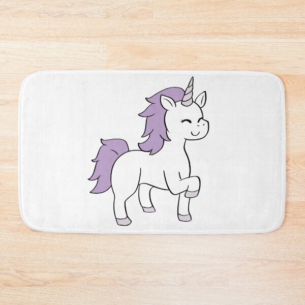 Item preview, Unicorn Chibi Cartoon Illustration - Purple: Classic Style designed and sold by HJacka.