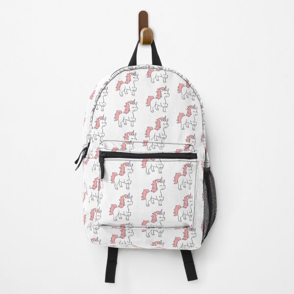 Item preview, Unicorn Chibi Cartoon Illustration - Red: Classic Style designed and sold by HJacka.