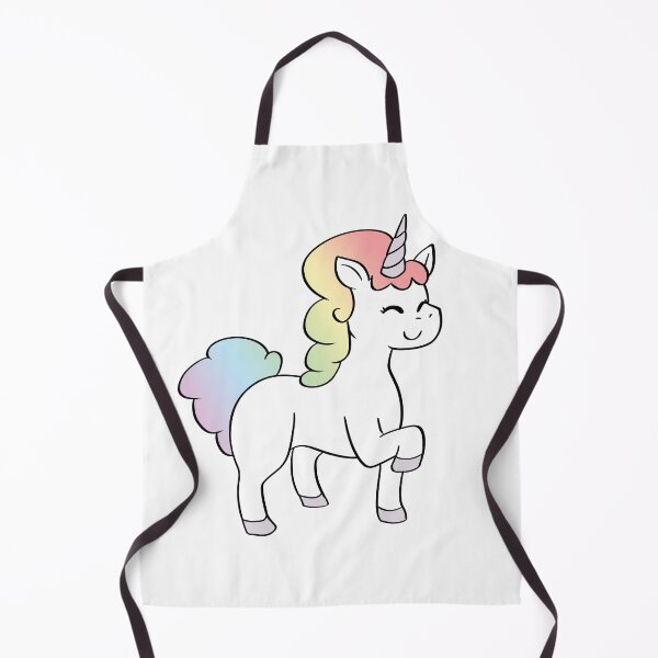 Item preview, Unicorn Chibi Cartoon Illustration - Rainbow: Puffy Style designed and sold by HJacka.