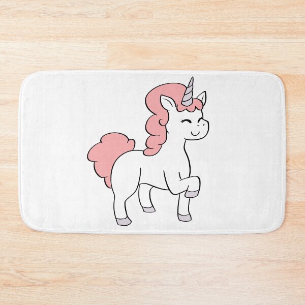 Item preview, Unicorn Chibi Cartoon Illustration - Red: Puffy Style designed and sold by HJacka.
