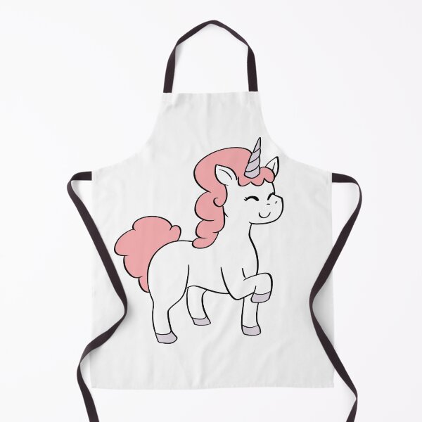 Item preview, Unicorn Chibi Cartoon Illustration - Red: Puffy Style designed and sold by HJacka.