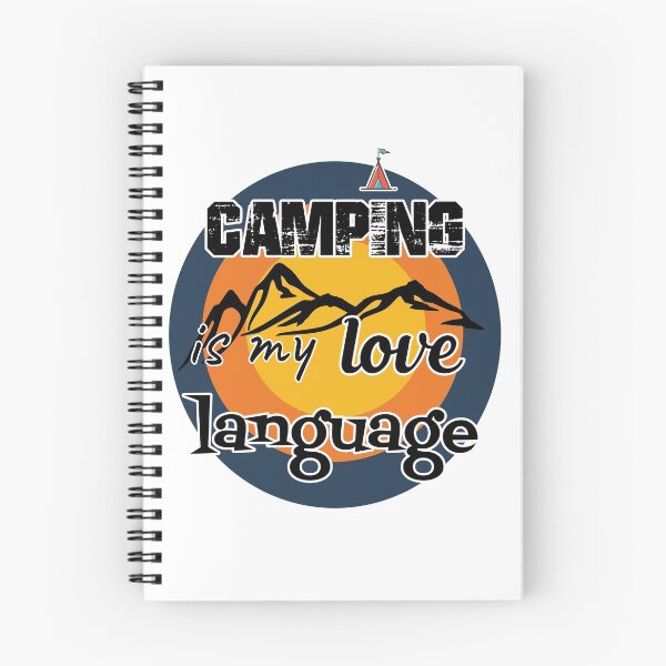 Item preview, Camping Unisex T-Shirt - Camping Is My Love Language Matching Couples Shirts Outdoor Adventure Hiking Shirts Vacation Clothing designed and sold by Snowman2008.