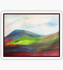 Wilderness Found- by Margaret Harker for Silver Falcon Arts Sticker