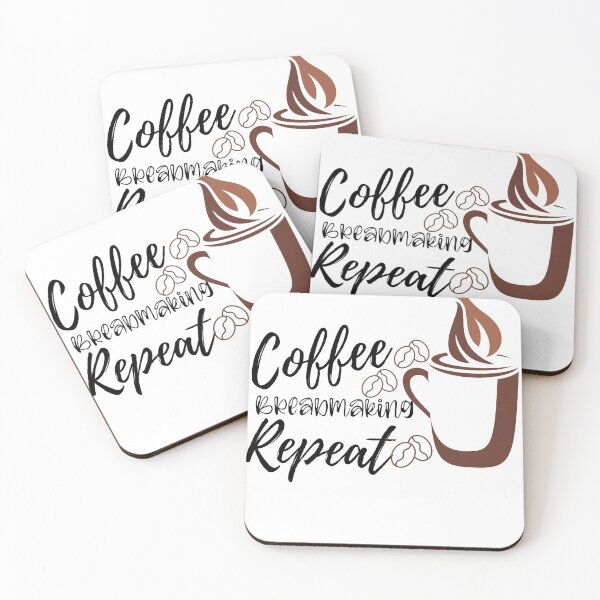 Item preview, Coffee Breadmaking Repeat designed and sold by ThebestArtshop.