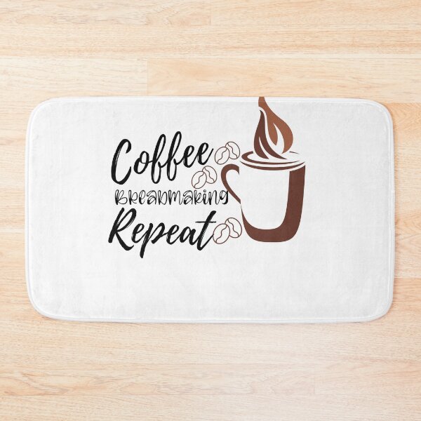 Item preview, Coffee Breadmaking Repeat designed and sold by ThebestArtshop.