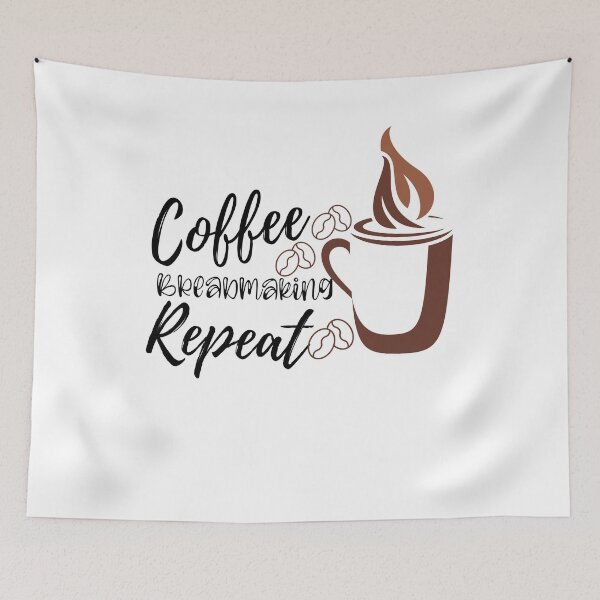 Item preview, Coffee Breadmaking Repeat designed and sold by ThebestArtshop.