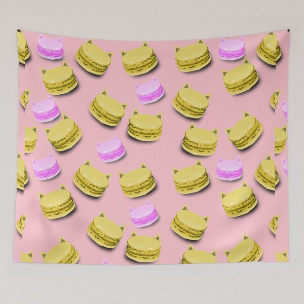 Item preview, Macaron meow pink designed and sold by Weather gifts .