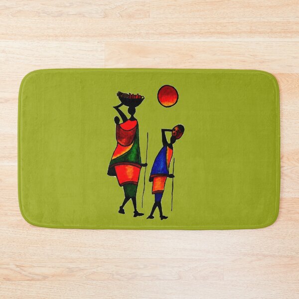 Item preview, Warli color art designed and sold by Dhruthi Shetty.