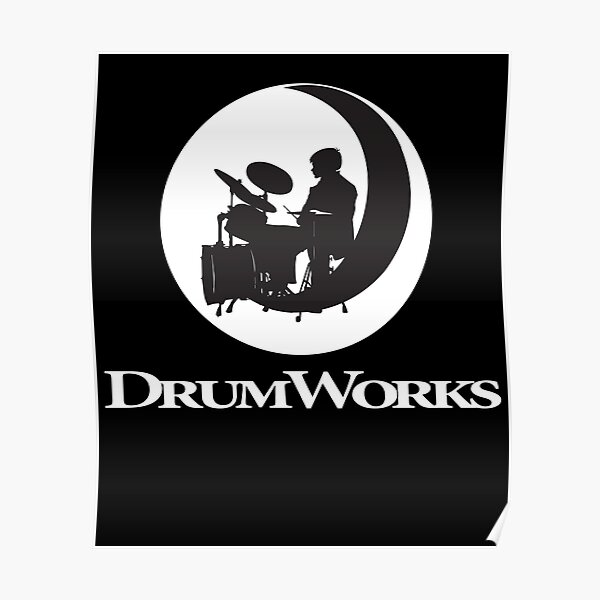 "DRUMWORKS" Poster for Sale by TEEjDESIGN Redbubble