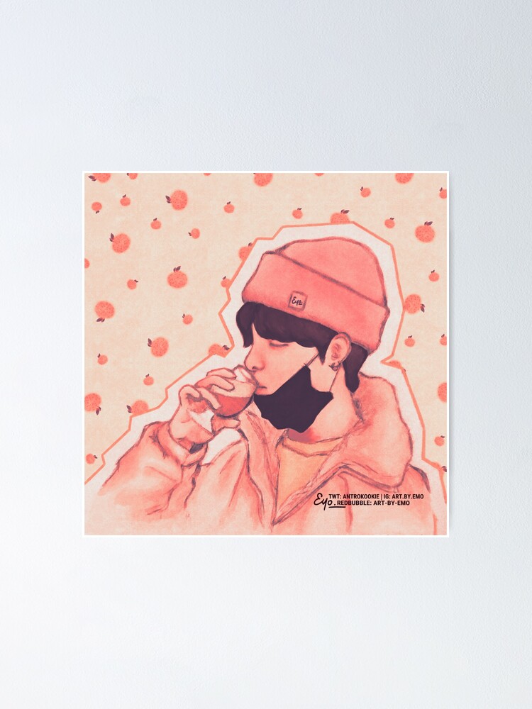 "Tangerine Yoongi BTS" Poster for Sale by artbyemo Redbubble