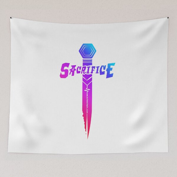 Item preview, Pulse Chain Sacrifice on White designed and sold by Digi-Drifterz.