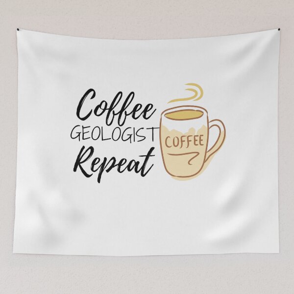 Item preview, Coffee Geologist Repeat designed and sold by ThebestArtshop.