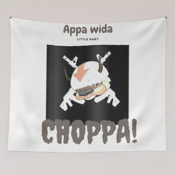 Item preview, Appa With a choppa designed and sold by sushihouse.