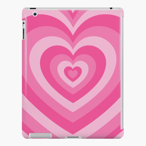 Pink Heart Pattern iPad Snap Case