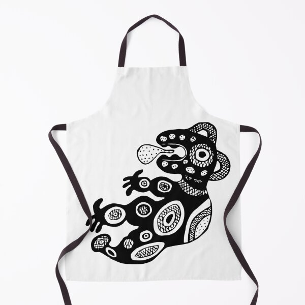 Item preview, Australian Aboriginal Lizard Drawing  designed and sold by Jientifelmalti.