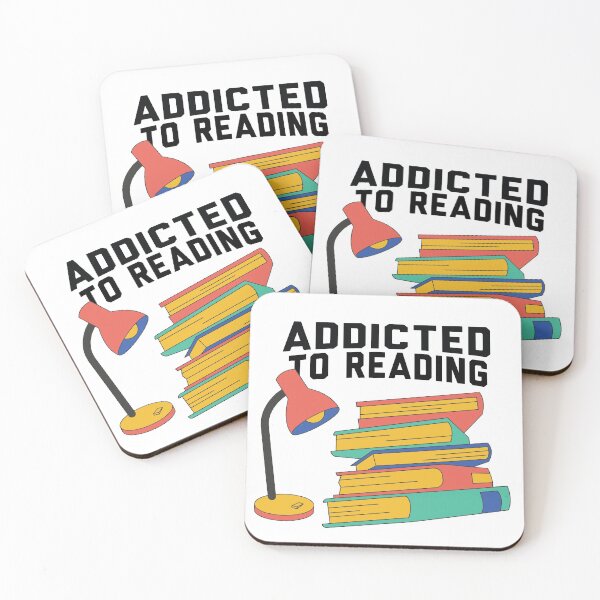 Item preview, addicted to reading designed and sold by Stay Wild.