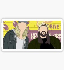 Jay and Silent Bob Sticker