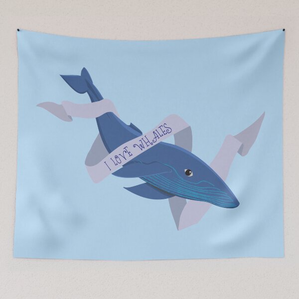 Item preview, I Love Whales designed and sold by penwah.