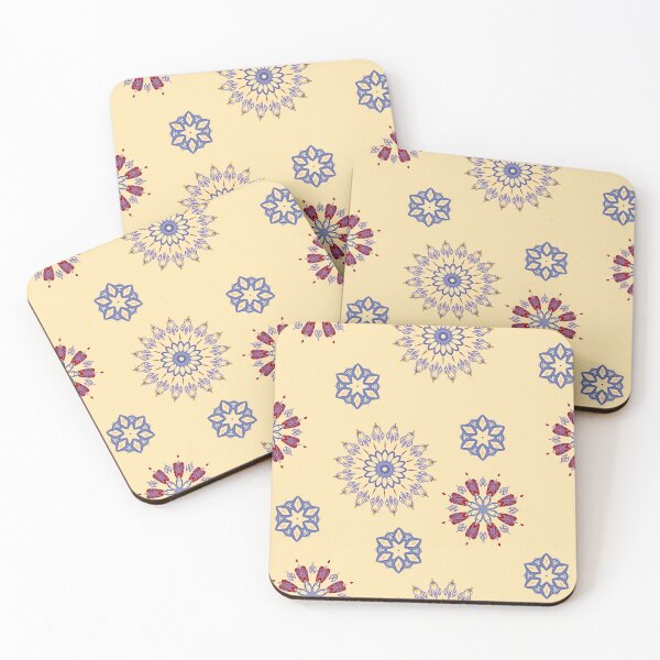Item preview, Yellow Snowflake Pattern designed and sold by jeanyun48.
