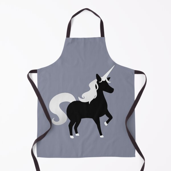 Item preview, Diseño de silueta de unicornio - Colores negro / plateado designed and sold by HJacka.